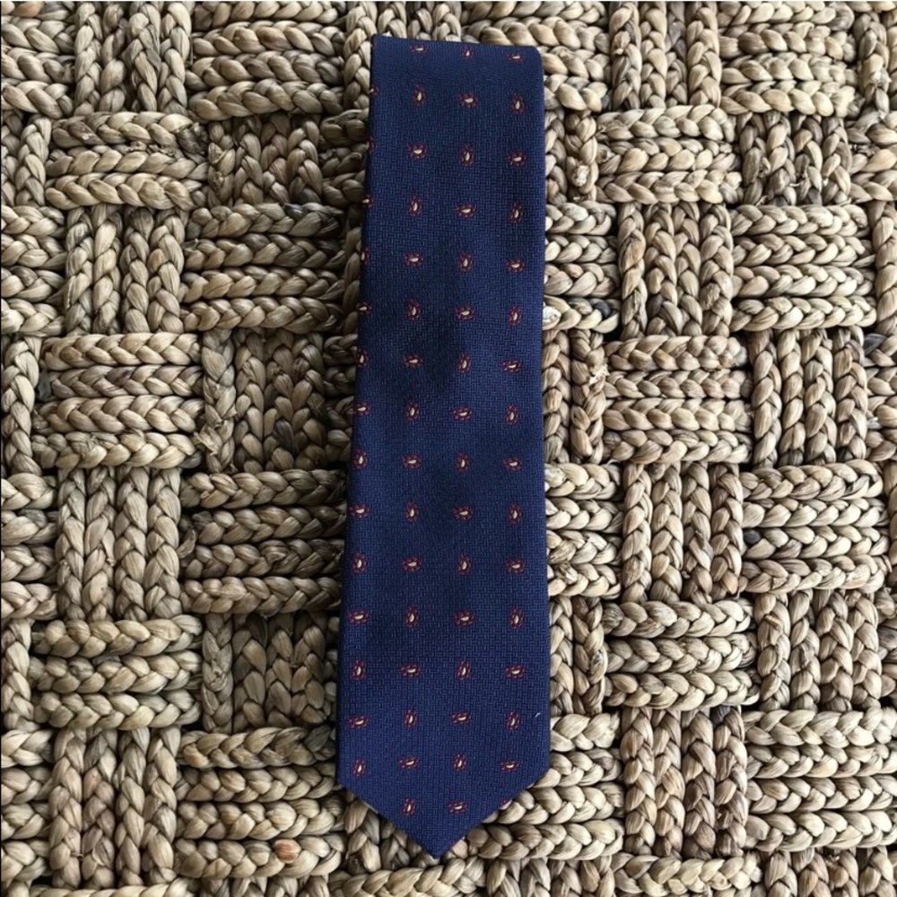 Brooks Brothers 100% Silk Navy Neck Tie NWT